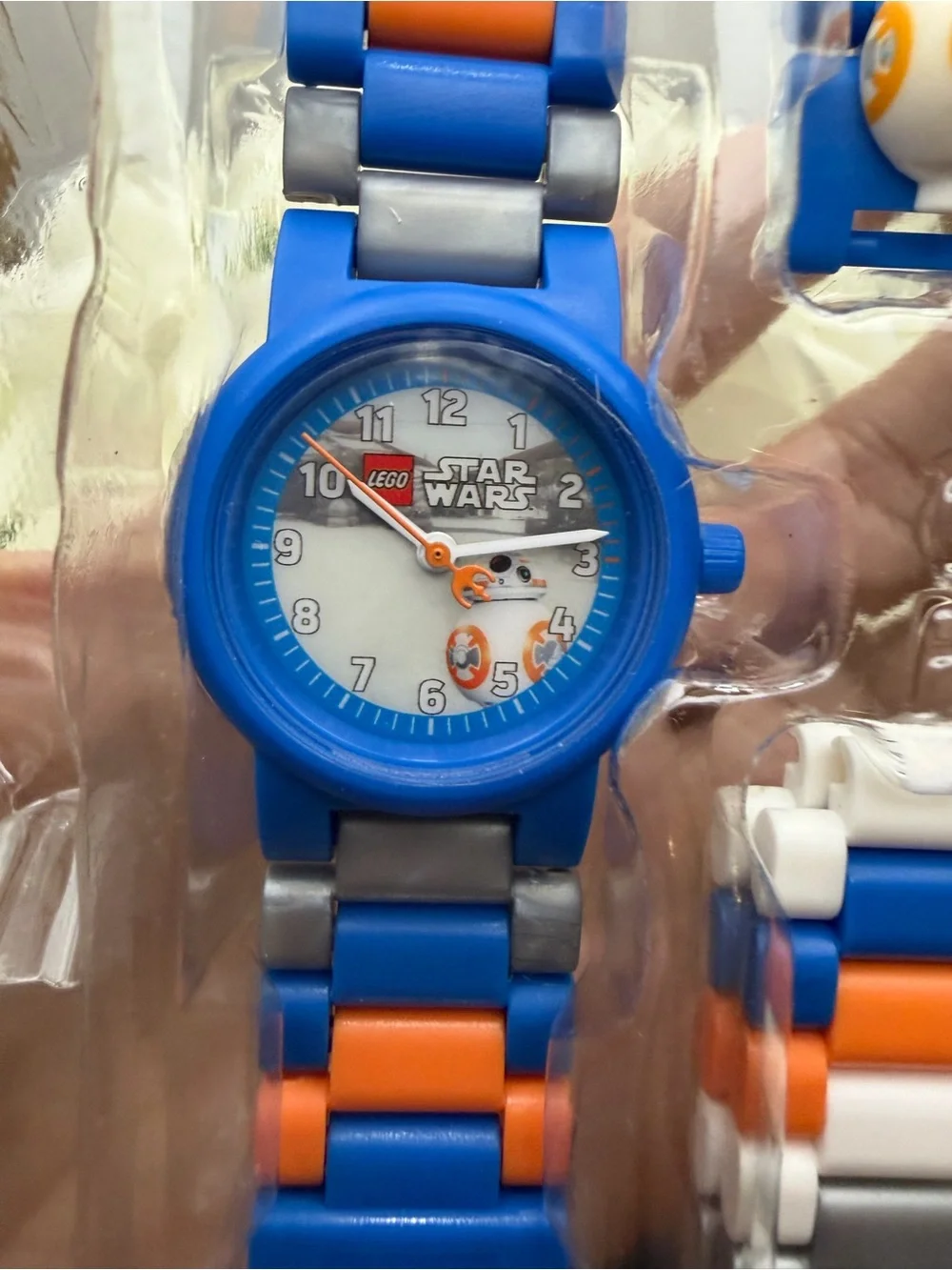 LEGO Star Wars Blue & Orange BB-8 Kids Link Watch